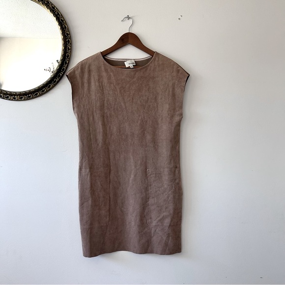 WILFRED FREE | Tan Suede Nori Dress - Picture 2 of 4